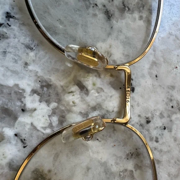 Versace Kids Gold Frame Glasses - Picture 5 of 5